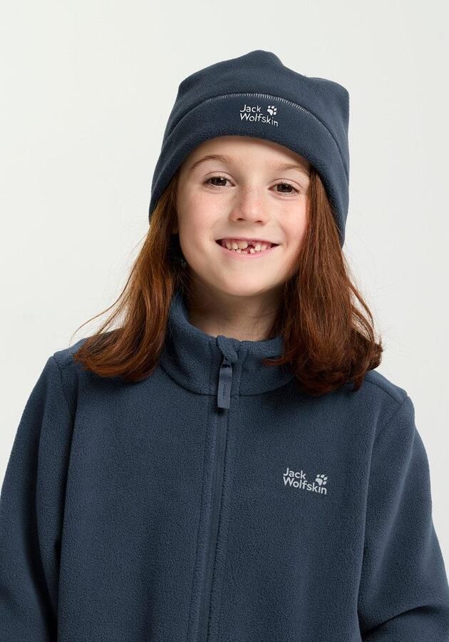 Jack Wolfskin Vertigo Beanie Kids Fleece muts kinderen One Size midnight sky midnight sky - Foto 9