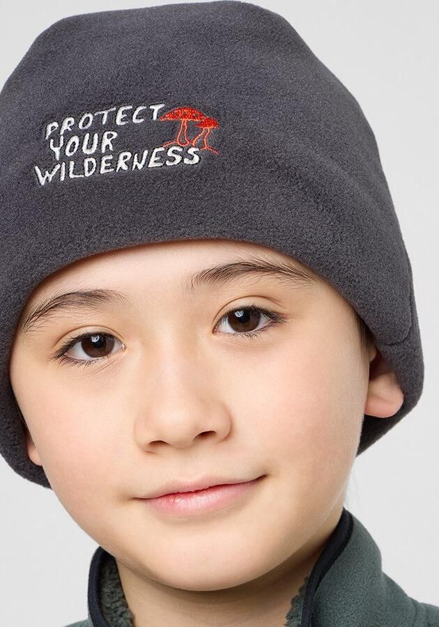 Jack Wolfskin Wilderness Beanie Kids Beanie muts Kinderen M phantom - Foto 3