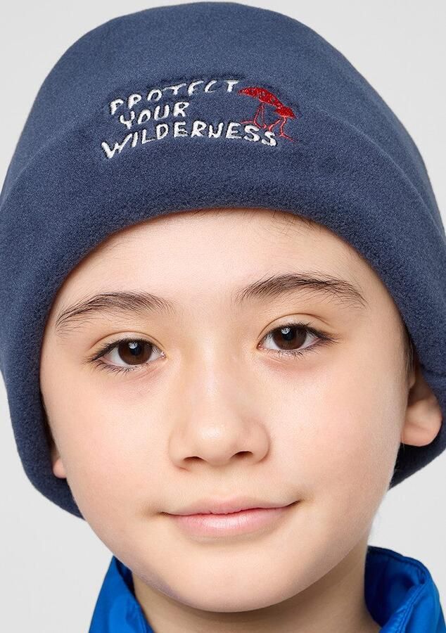 Jack Wolfskin Wilderness Beanie Kids Beanie muts Kinderen M blue night blue - Foto 3