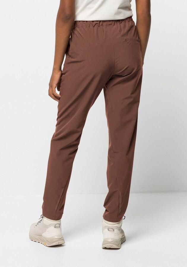 Jack Wolfskin Bike Commute Pants Women Lange broek Dames XXL dark rust Dark Rust