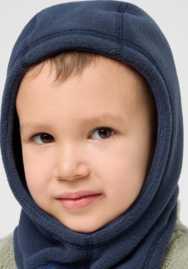 Jack Wolfskin Fleece Balaclava Kids Bivakmuts Kinderen M blue night blue - Foto 3