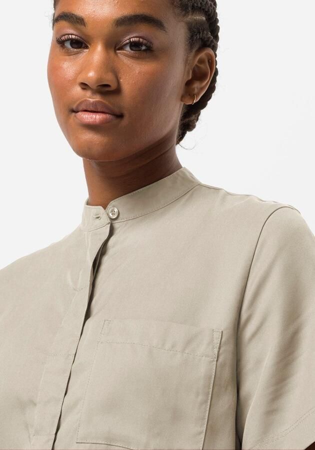 Jack Wolfskin Mojave Dress Zomerjurk Dames XXL white pepper white pepper - Foto 2