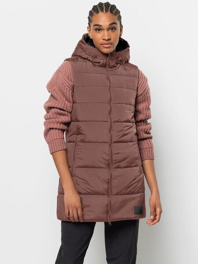 Jack Wolfskin Eisbach Vest Women Gewatteerde bodywarmer Dames XXL wild ginger wild ginger - Foto 5