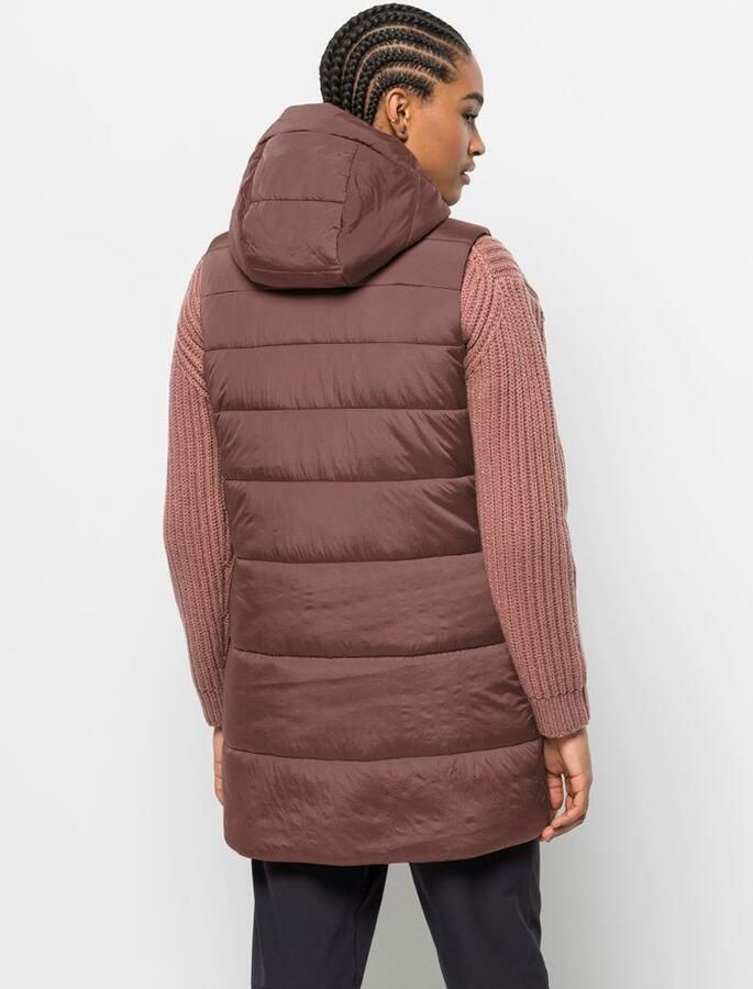 Jack Wolfskin Eisbach Vest Women Gewatteerde bodywarmer Dames XXL wild ginger wild ginger