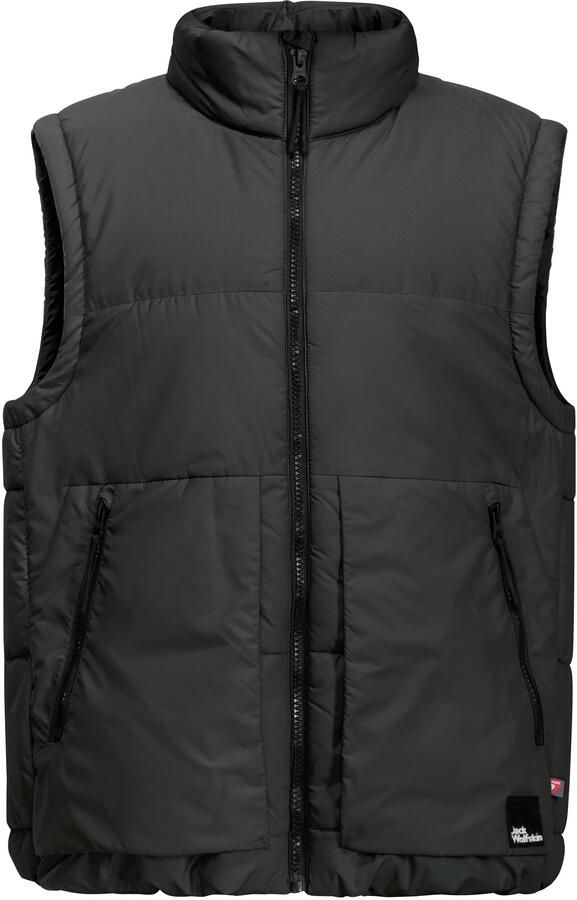 Jack Wolfskin Teen Ins Vest Youth Outdoor-bodywarmer tieners 128 granite black granite black - Foto 3