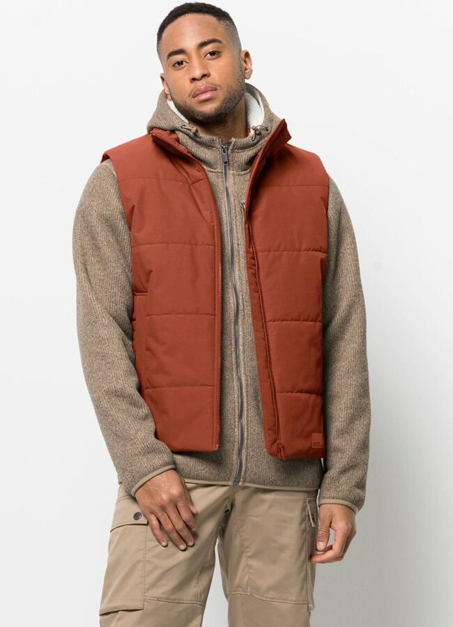 Jack Wolfskin White Frost Vest Men Outdoor-bodywarmer Heren XXXL carmine - Foto 5