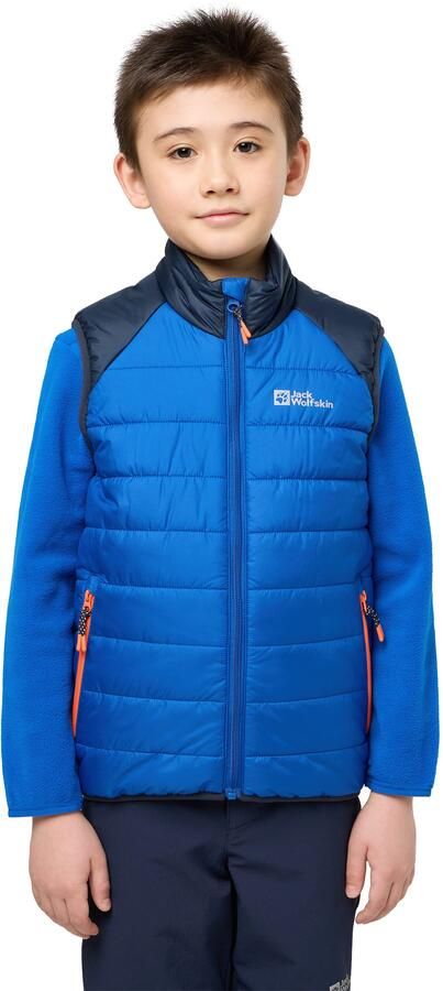 Jack Wolfskin Zenon Vest Kids Doorgestikte bodywarmer Kinderen 116 crisp cobalt crisp cobalt - Foto 4