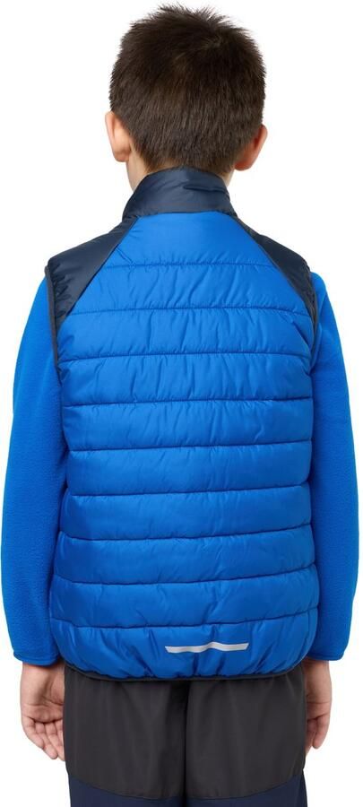 Jack Wolfskin Zenon Vest Kids Doorgestikte bodywarmer Kinderen 116 crisp cobalt crisp cobalt - Foto 3