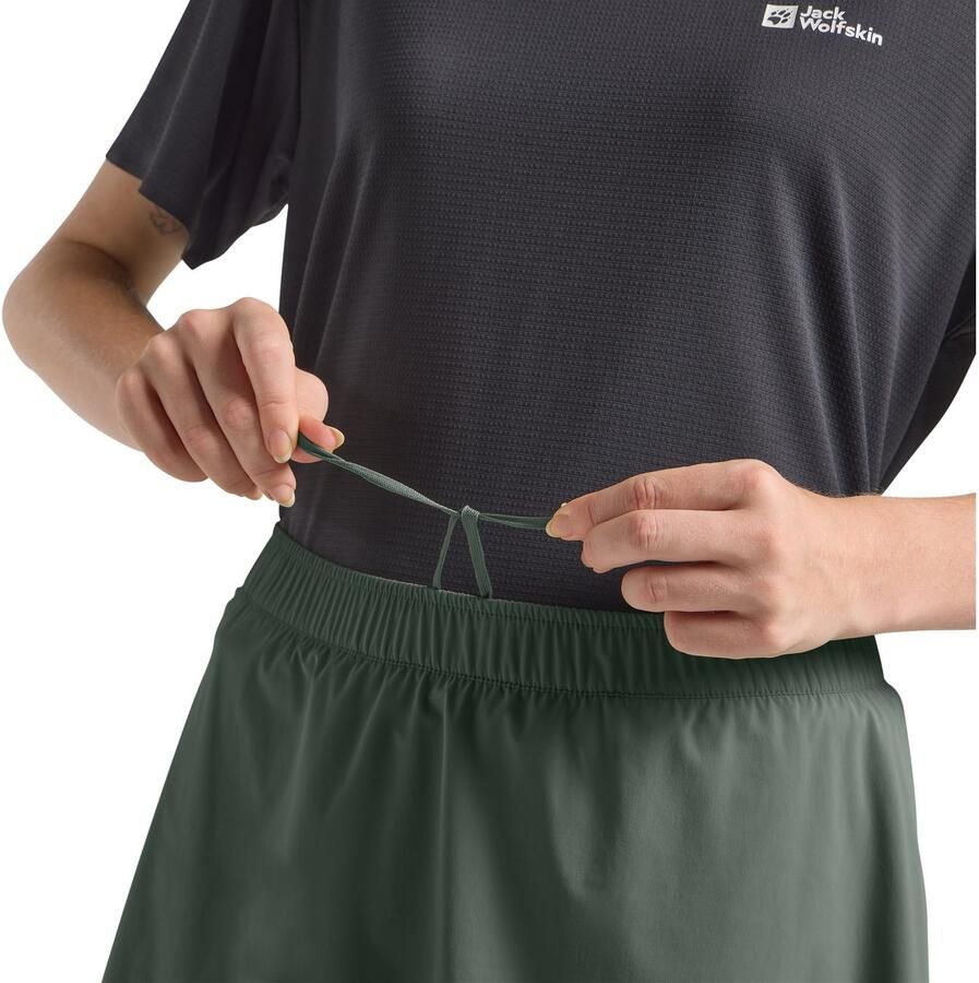 Jack Wolfskin Prelight Swift Skort Women Skort Dames XL slate green slate green