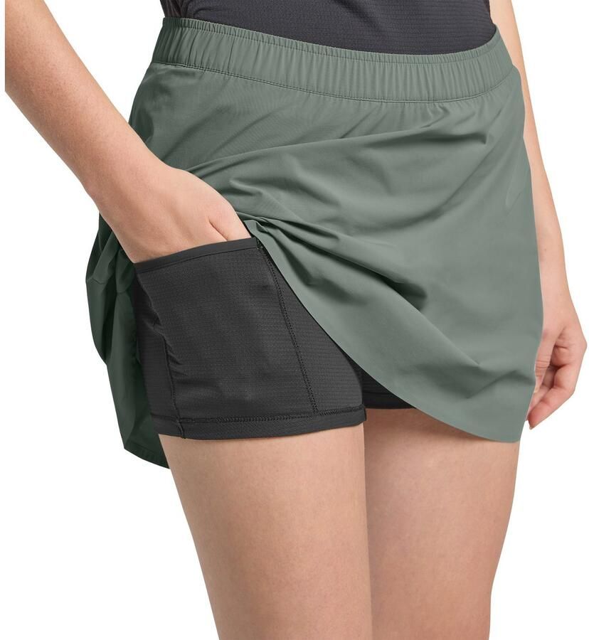 Jack Wolfskin Prelight Swift Skort Women Skort Dames XL slate green slate green - Foto 3