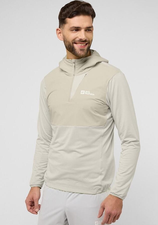 Jack Wolfskin Prelight Trail Hoody Men Functioneel shirt met lange mouwen met capuchon Heren XXL seal - Foto 10