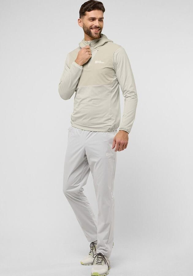 Jack Wolfskin Prelight Trail Hoody Men Functioneel shirt met lange mouwen met capuchon Heren XXL seal - Foto 4