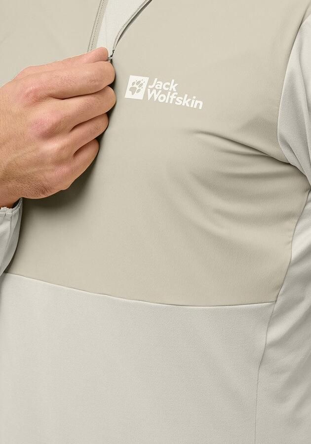 Jack Wolfskin Prelight Trail Hoody Men Functioneel shirt met lange mouwen met capuchon Heren XXL seal - Foto 5