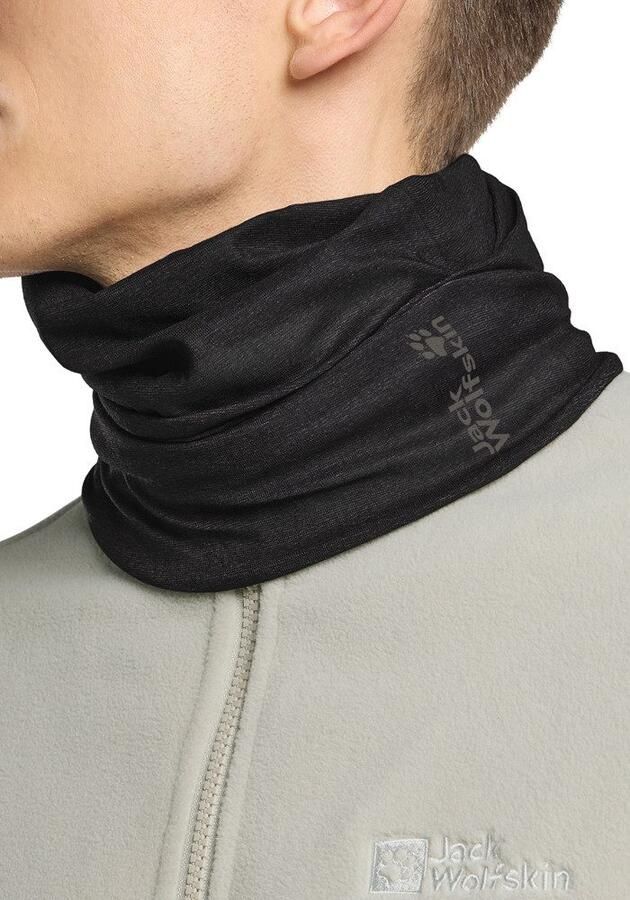 Jack Wolfskin Basic Neckgaiter Colsjaal One Size black - Foto 7