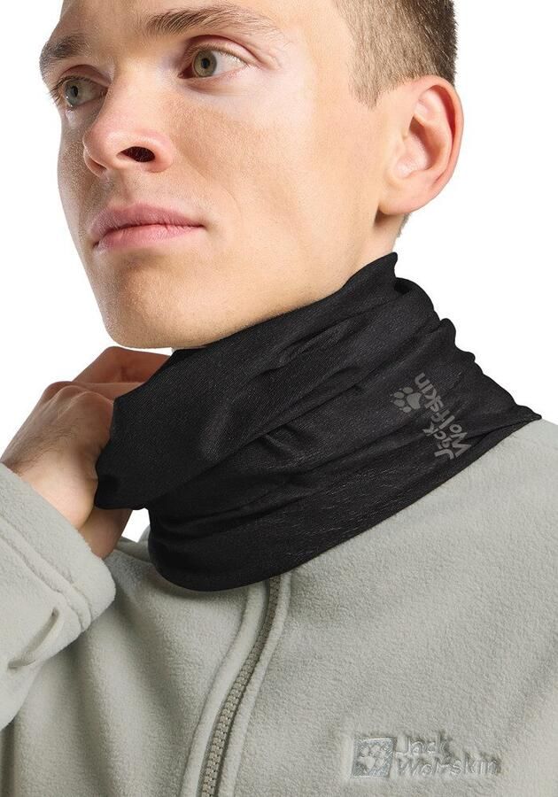 Jack Wolfskin Basic Neckgaiter Colsjaal One Size black - Foto 4