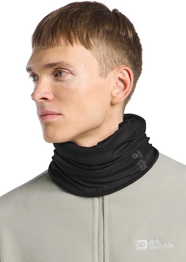 Jack Wolfskin Basic Neckgaiter Colsjaal One Size black - Foto 3