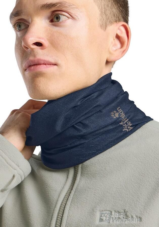 Jack Wolfskin Basic Neckgaiter Colsjaal One Size blue night blue - Foto 7