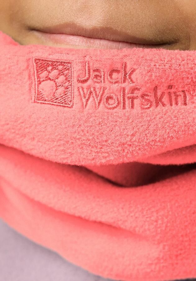 Jack Wolfskin Real Stuff Loop Kids Colsjaal Kinderen One Size sunset coral sunset coral - Foto 6