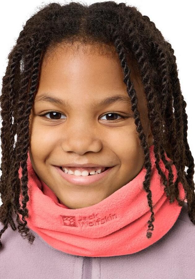 Jack Wolfskin Real Stuff Loop Kids Colsjaal Kinderen One Size sunset coral sunset coral - Foto 3