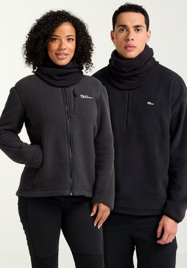 Jack Wolfskin Vertigo Loop Colsjaal van fleece One Size black - Foto 7