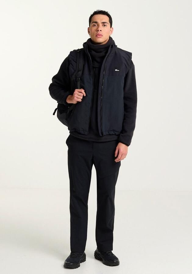 Jack Wolfskin Vertigo Loop Colsjaal van fleece One Size black - Foto 6