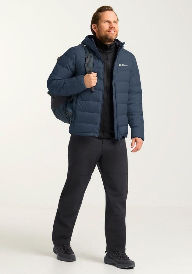 Jack Wolfskin Ather Down Hoody Men RDS Donsjack Heren XXXL midnight sky dark navy midnight sky dark navy - Foto 3