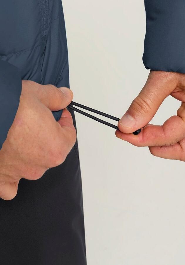 Jack Wolfskin Ather Down Hoody Men RDS Donsjack Heren XXXL midnight sky dark navy midnight sky dark navy - Foto 6