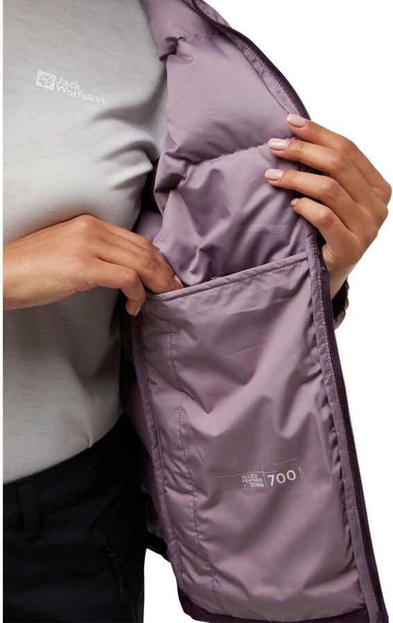 Jack Wolfskin Ather Down Jacket Women RDS Donsjack Dames XXL midnight plum midnight plum - Foto 7