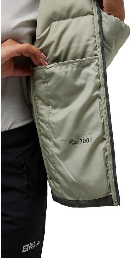 Jack Wolfskin Ather Down Jacket Women RDS Donsjack Dames XXL slate green slate green - Foto 9
