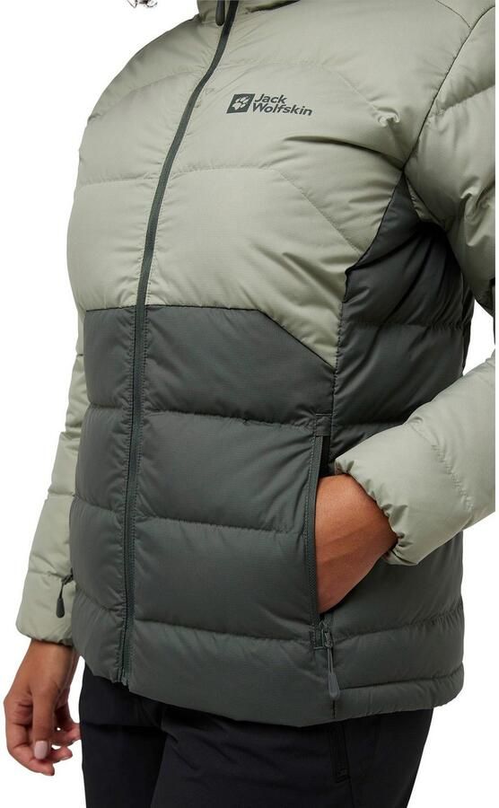 Jack Wolfskin Ather Down Jacket Women RDS Donsjack Dames XXL slate green slate green - Foto 6