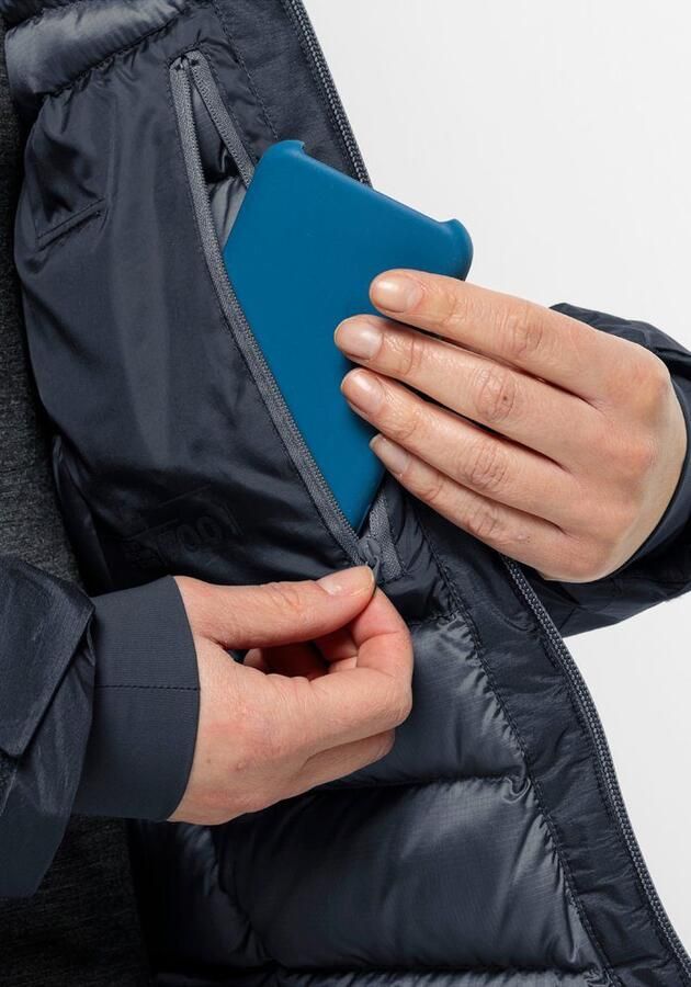 Jack Wolfskin Cyrox 2L Down Jacket Women Waterdicht donsjack Dames XXL graphite - Foto 5