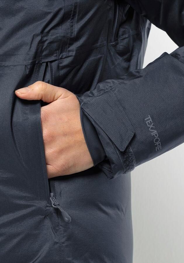 Jack Wolfskin Cyrox 2L Down Jacket Women Waterdicht donsjack Dames XXL graphite - Foto 6