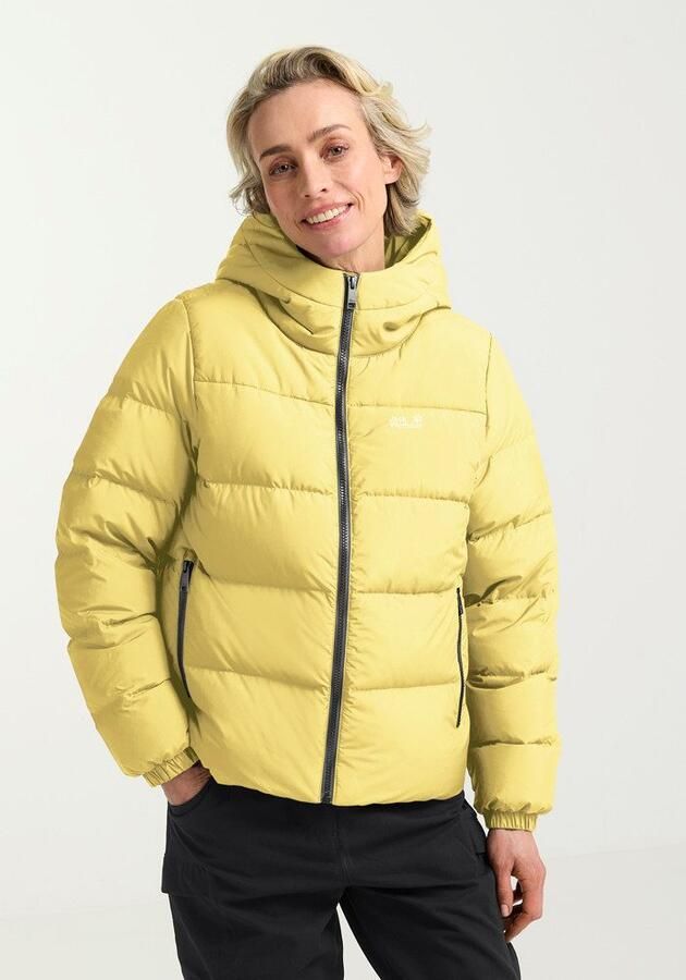 Jack Wolfskin Frozen Palace Jacket Women RDS Donsjack Dames XXL lemon ice lemon ice - Foto 10