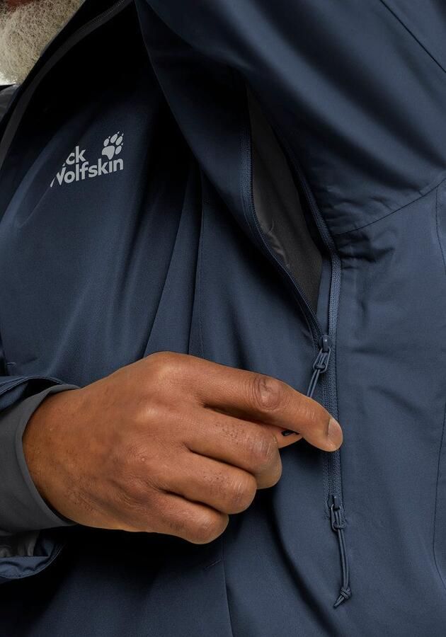Jack Wolfskin Icecape 2L Down Ins Jacket Men RDS Waterdicht donsjack Heren XXXL midnight sky midnight sky - Foto 6