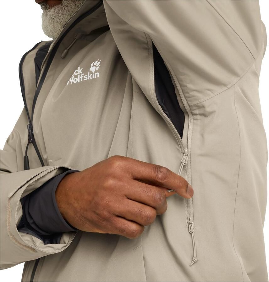 Jack Wolfskin Donsjack ICECAPE 2L DOWN INS JKT M RDS Verwarmend winddicht donzen jas - Foto 2