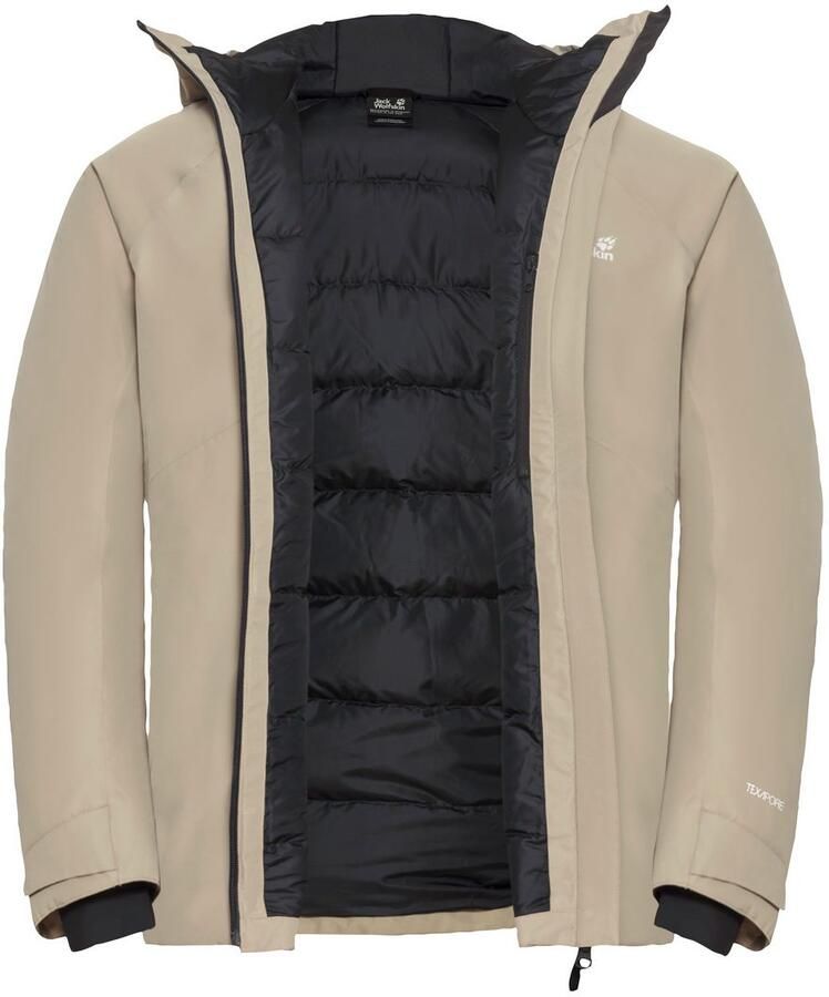 Jack Wolfskin Donsjack ICECAPE 2L DOWN INS JKT M RDS Verwarmend winddicht donzen jas - Foto 4