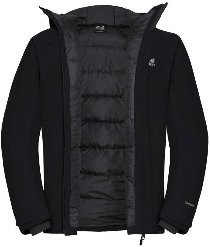 Jack Wolfskin Icecape 2L Down Ins Jacket Men RDS Waterdicht donsjack Heren XXXL black - Foto 9