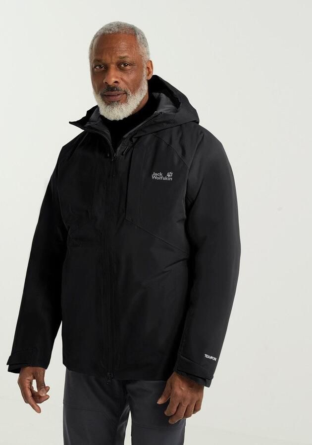 Jack Wolfskin Icecape 2L Down Ins Jacket Men RDS Waterdicht donsjack Heren XXXL black - Foto 7