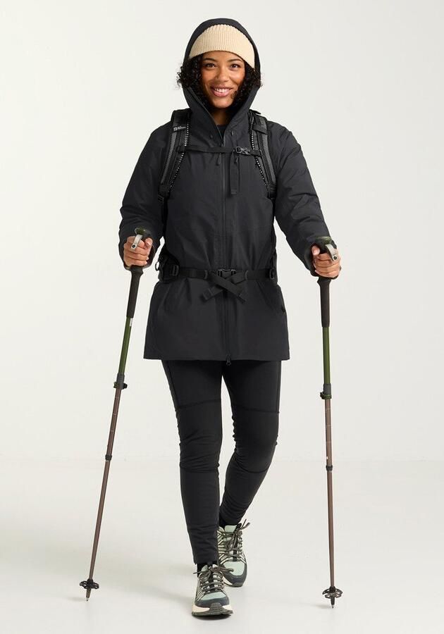 Jack Wolfskin Icecape 2L Down Ins Jacket Women RDS Waterdicht donsjack Dames XXL black - Foto 3