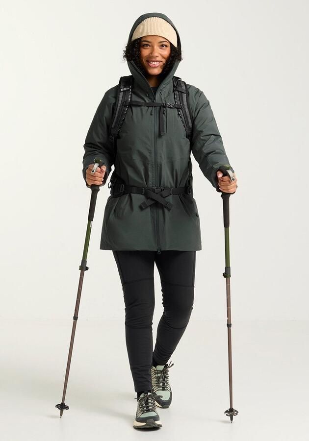 Jack Wolfskin Icecape 2L Down Ins Jacket Women RDS Waterdicht donsjack Dames XXL slate green slate green - Foto 3