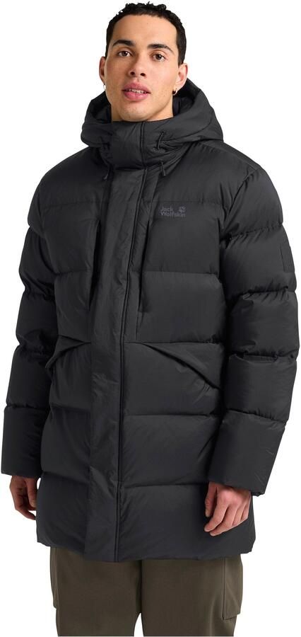 Jack Wolfskin Donsjack ICY HILL COAT Verwarmend winddicht dons Parka - Foto 8