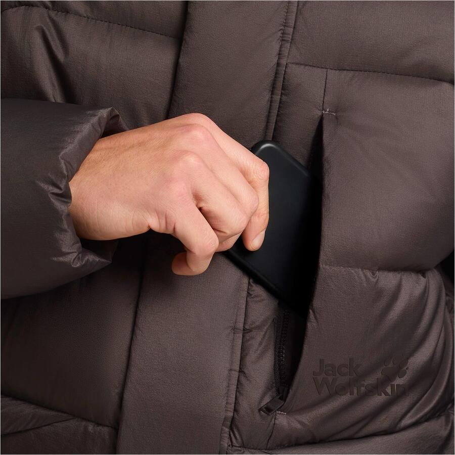 Jack Wolfskin Donsjack ICY HILL JKT M RDS Verwarmend winddicht donzen jas