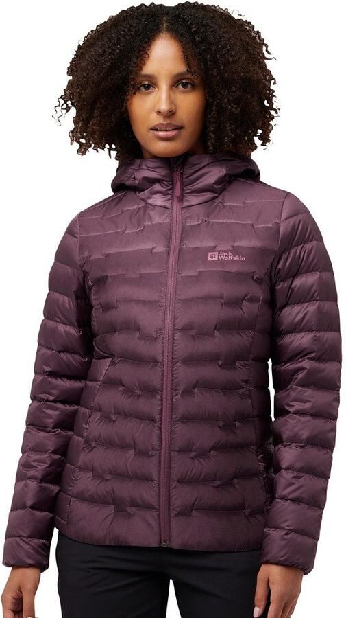 Jack Wolfskin Passamani Down Hoody Women RDS Donsjack Dames XXL amaranth - Foto 12