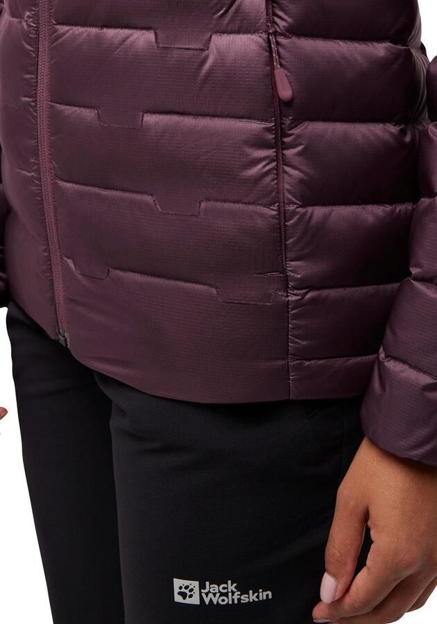 Jack Wolfskin Passamani Down Hoody Women RDS Donsjack Dames XXL amaranth - Foto 3