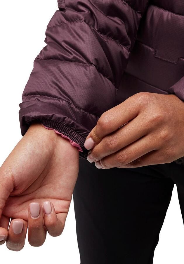 Jack Wolfskin Passamani Down Hoody Women RDS Donsjack Dames XXL amaranth - Foto 6