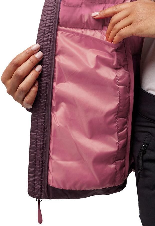 Jack Wolfskin Passamani Down Hoody Women RDS Donsjack Dames XXL amaranth - Foto 8