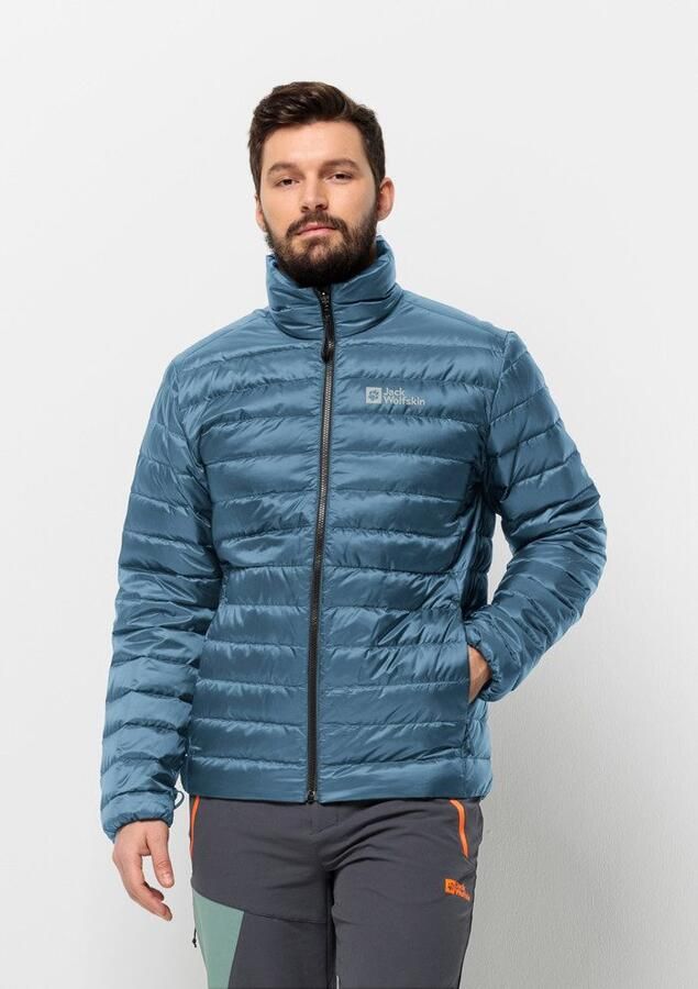 Jack Wolfskin Pilvi Down Jacket Men RDS Donsjack Heren 2XL nature blue nature blue - Foto 6