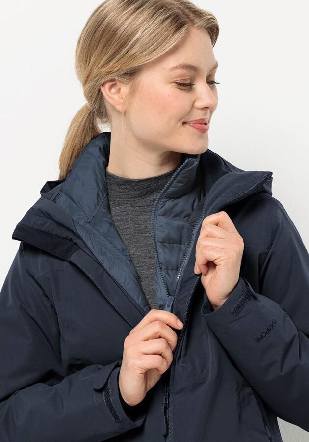 Jack Wolfskin Pilvi Down Jacket Women RDS Donsjack Dames XXL midnight sky midnight sky - Foto 4