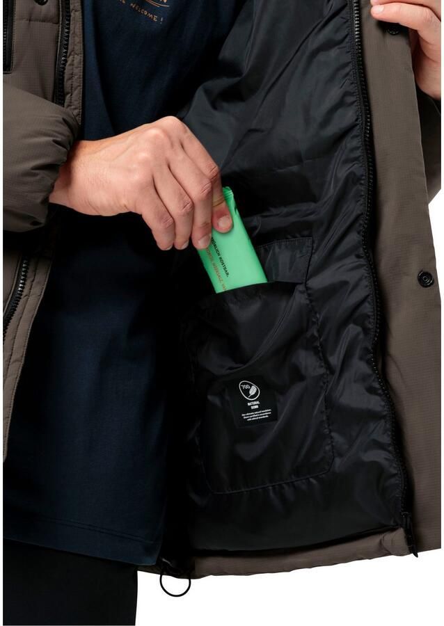 Jack Wolfskin Roemertor Jacket Men RDS Donsjack Heren XXXL cold coffee cold coffee - Foto 3