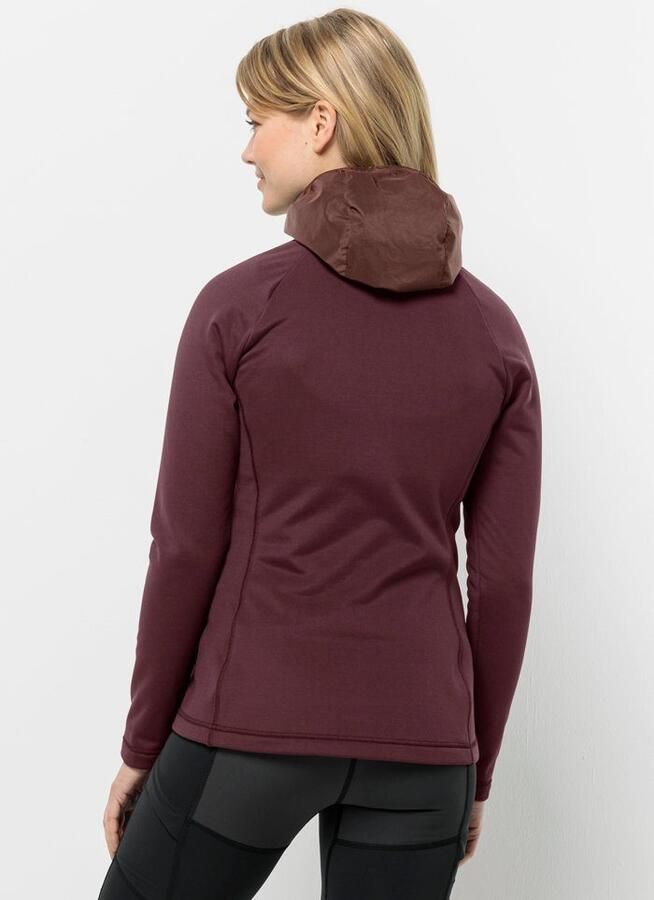 Jack Wolfskin Tasman Down Hybrid Women Donsjack Dames XXL dark maroon dark maroon - Foto 2